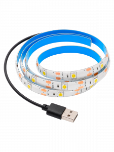 Огонек OG-LDL09 Зеленая светодиодная лента 1м (USB)